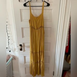 Altar’d State yellow maxi sundress
